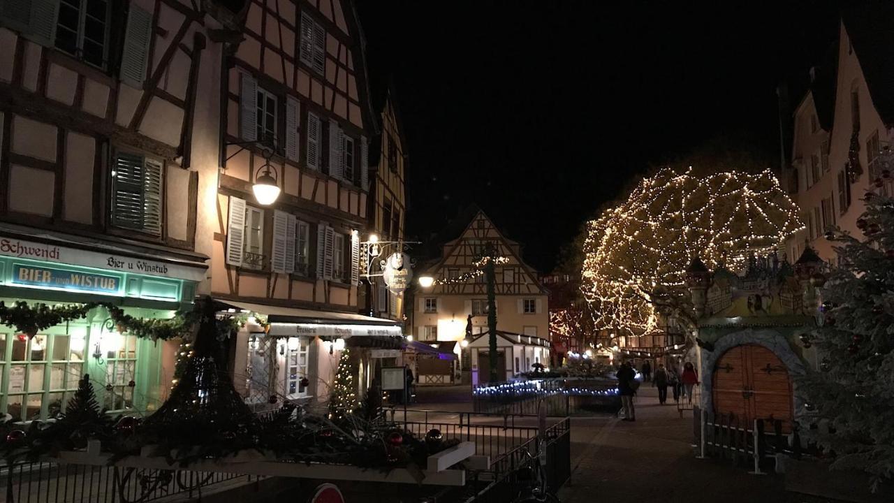 ALSACE Gîte Marchés de Noël prox Colmar Eguisheim Rt vins Oberhergheim Exterior foto